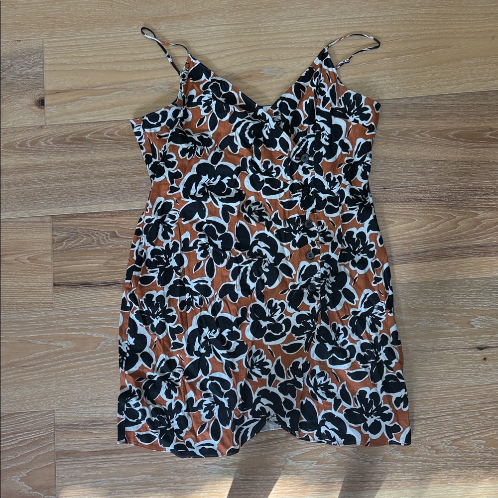 Leith Floral Spaghetti Strap Dress